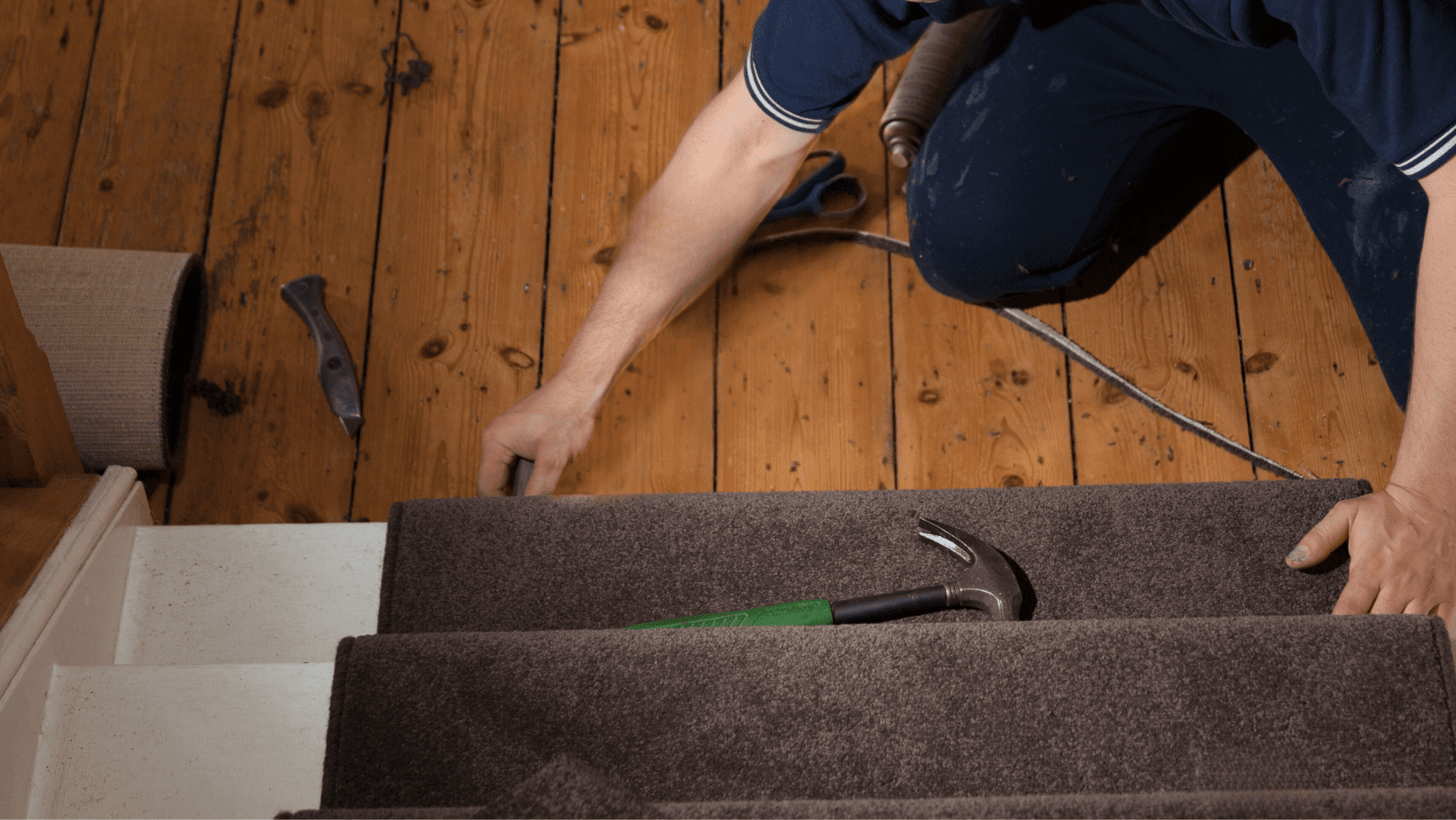 Featured image for “How To Update Carpeted Stairs”
