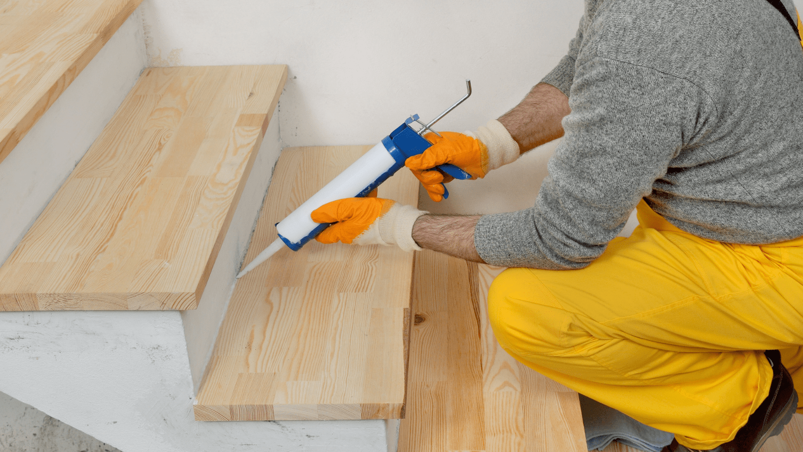 Featured image for “How To Caulk Stair Treads”