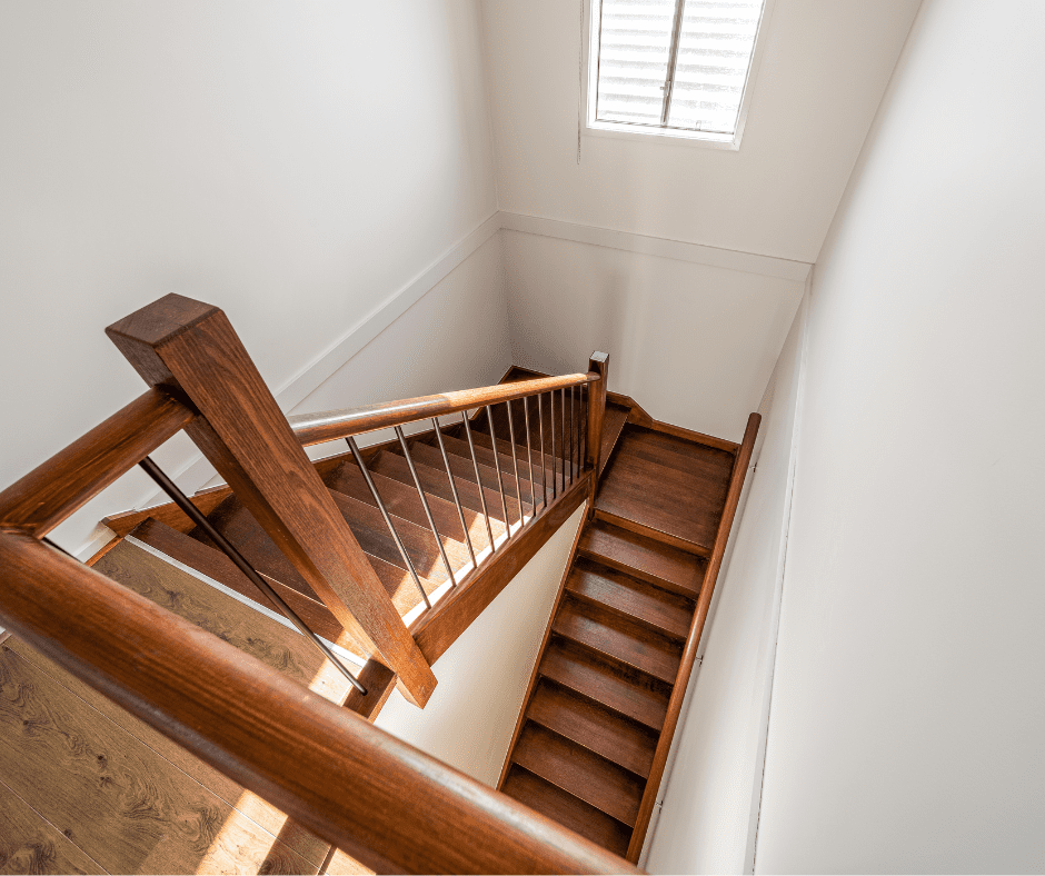 Featured image for “Refinishing Stair Handrail”