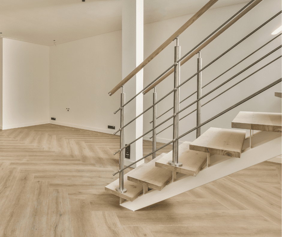 Featured image for “Hardwood Stair Tread with Both Return”