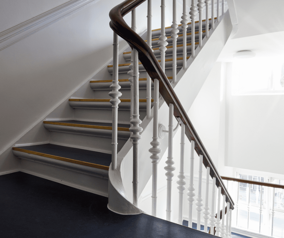 Featured image for “Traditional Stair Railing”