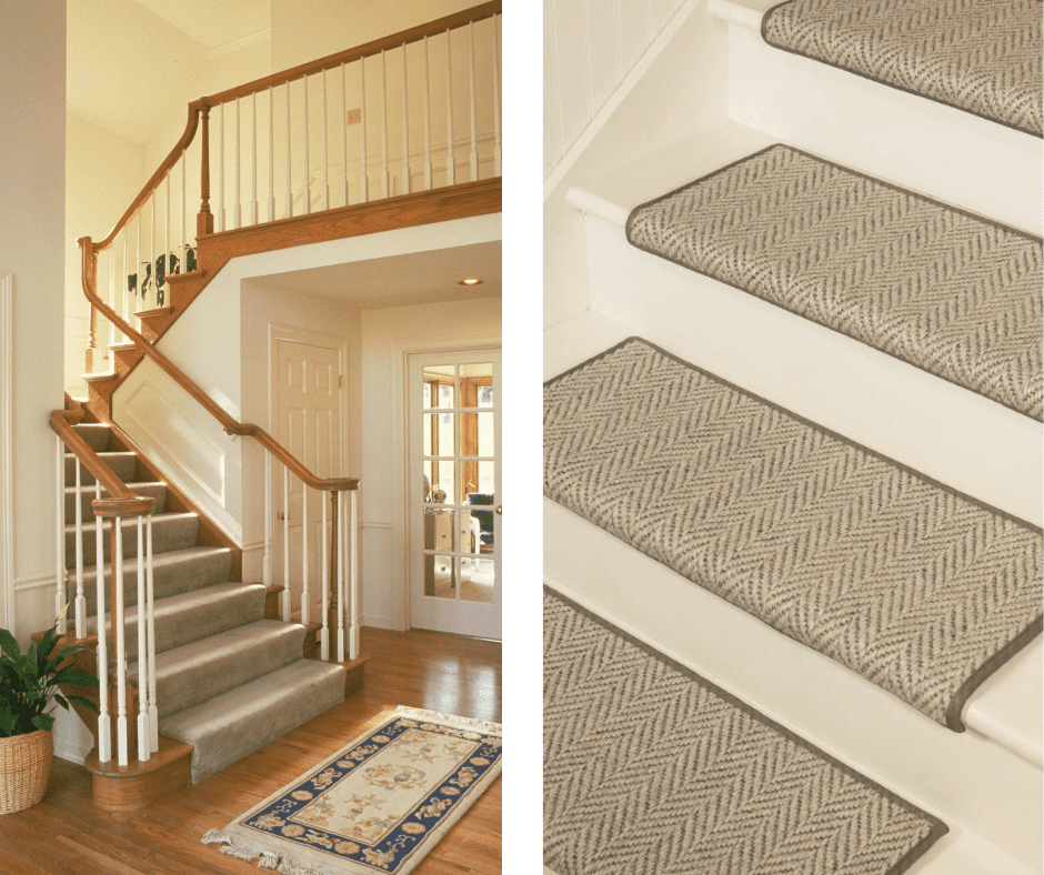 Featured image for “Stair Treads vs Runner for Curved Stairs”