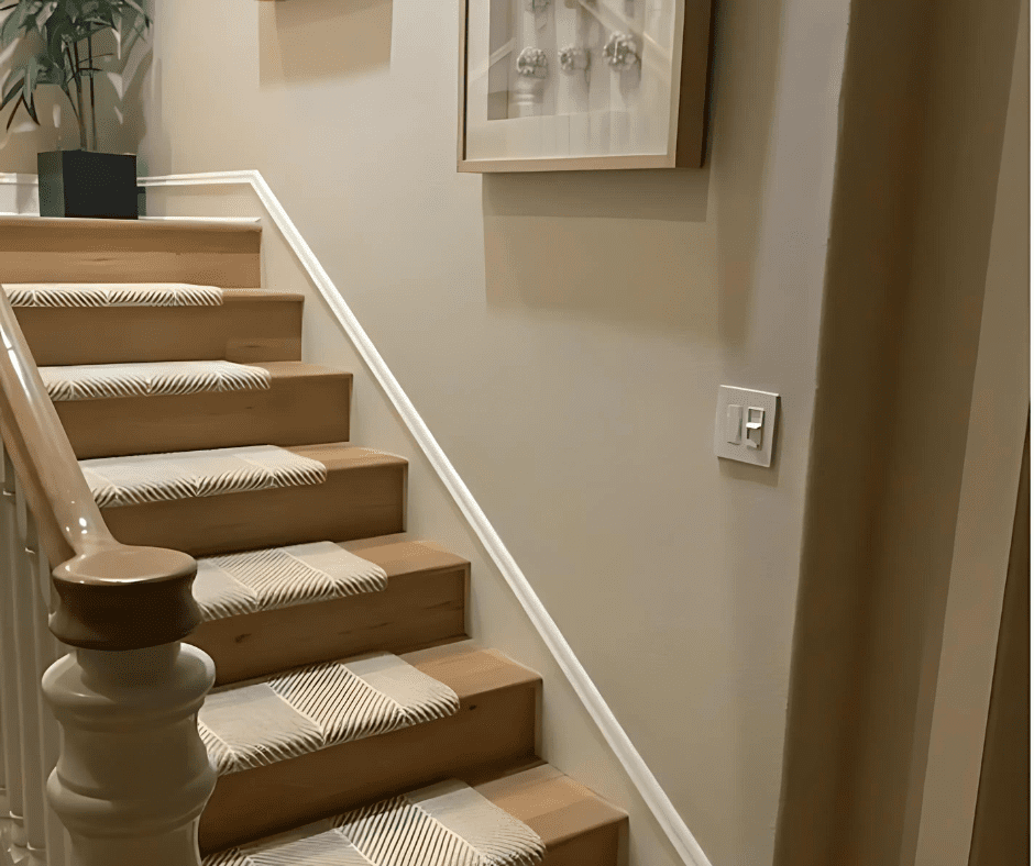 Featured image for “Custom Stair Tread Carpet Runner”