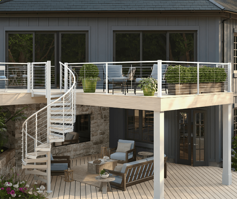 Featured image for “Deck Stair Landing Pad”