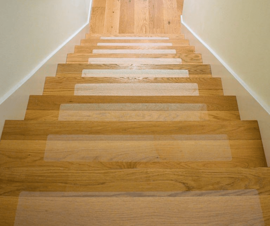 Featured image for “Clear Non-Slip Stair Treads for Wood”