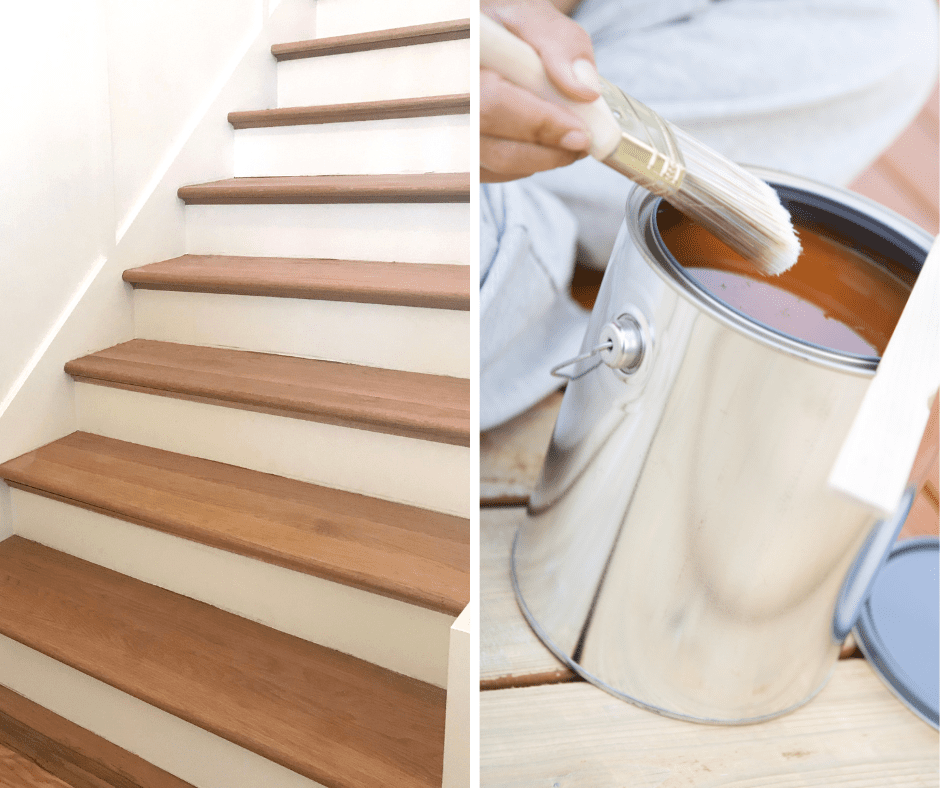 Featured image for “Staining Stairs to Match Hardwood”