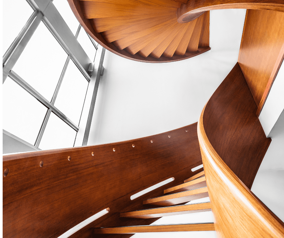 Featured image for “Modern Style Floating Wood Stairs”