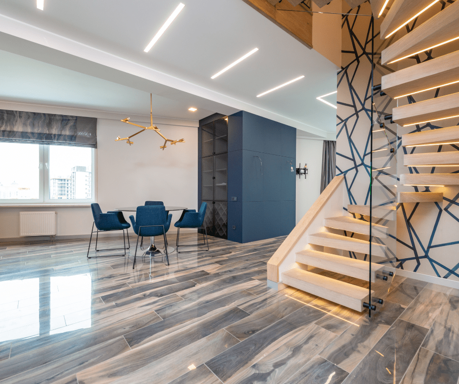 Featured image for “How to Build Floating Wood Stairs?”