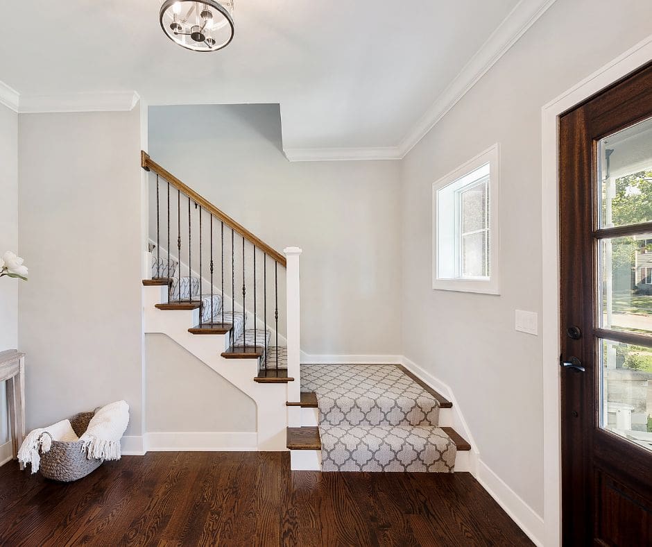 Featured image for “L-Shaped Stairs Also Known as Quarter Turn Stairs”