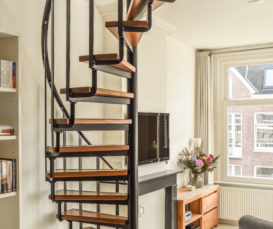 Featured image for “Compact Spiral Stairs for Small Spaces”
