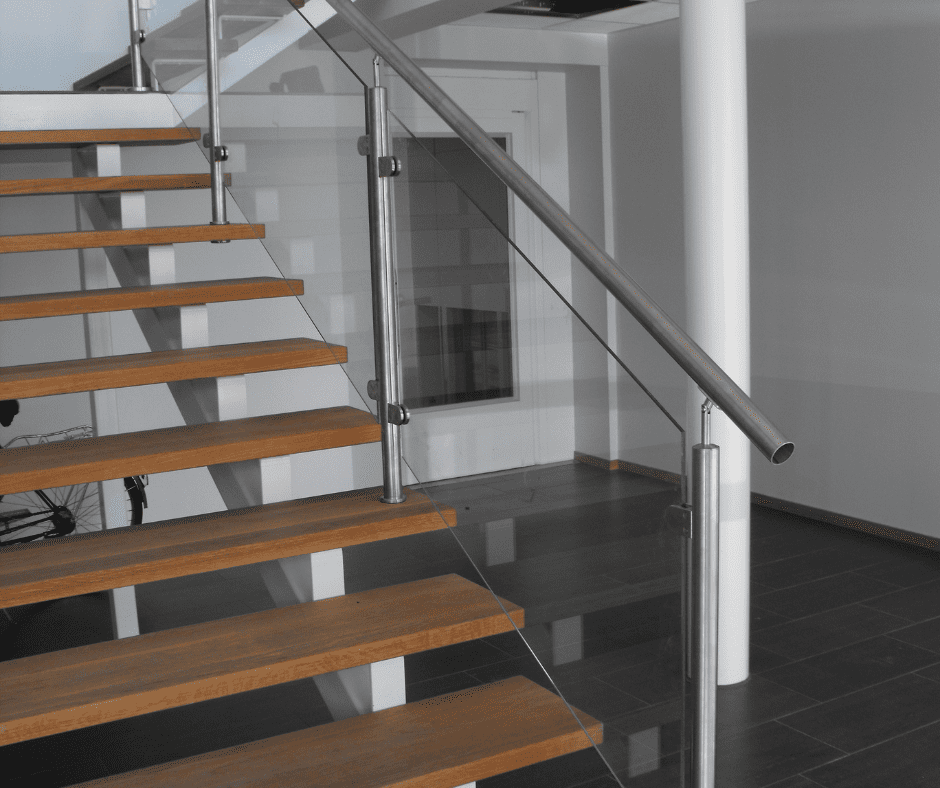 Featured image for “Floating Stairs With a Glass Railing”